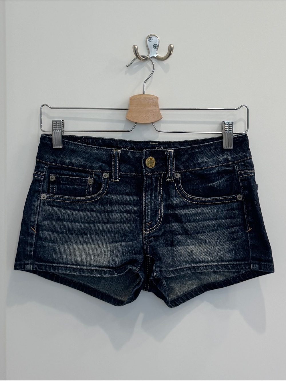American Eagle Outfitters Dark Wash Denim Jean Shorts